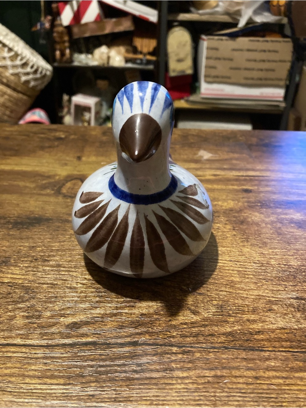 Vintage Tonala bird figurine - Picture 2 of 9